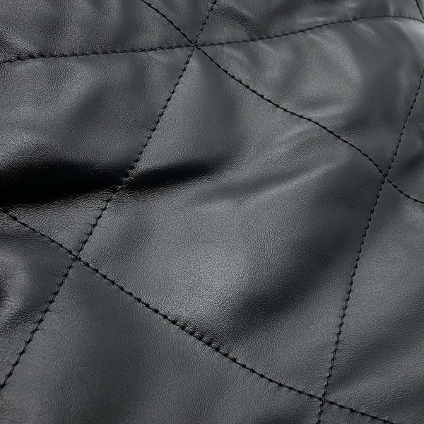 シャネル ハンドバッグ CHANEL 22 ミニ ココマーク シャイニーカーフレザー AS3980 CHANEL 2wayショルダーバッグ 黒