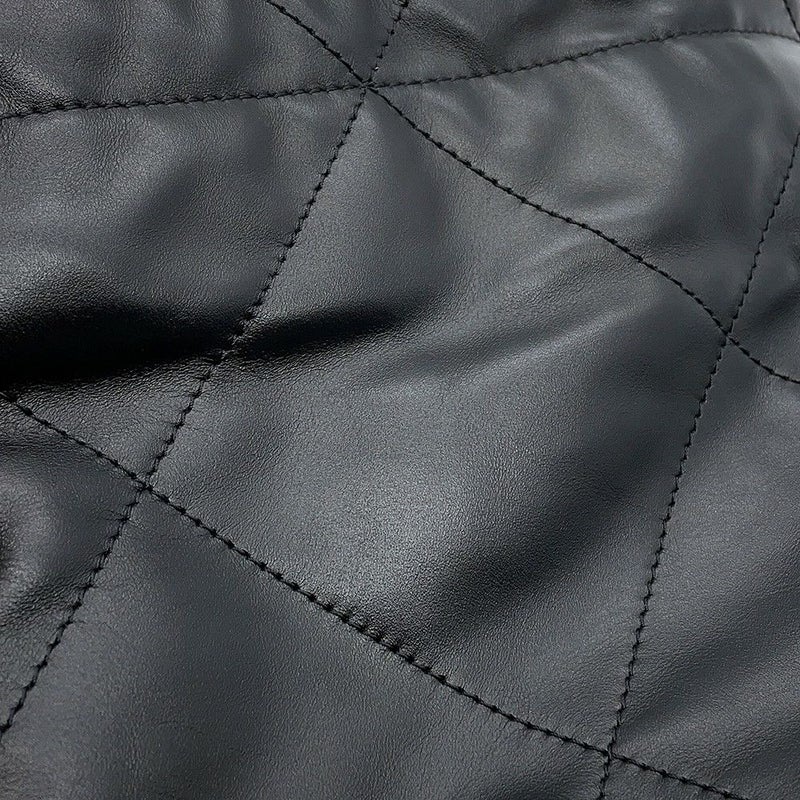 シャネル ハンドバッグ CHANEL 22 ミニ ココマーク シャイニーカーフレザー AS3980 CHANEL 2wayショルダーバッグ 黒