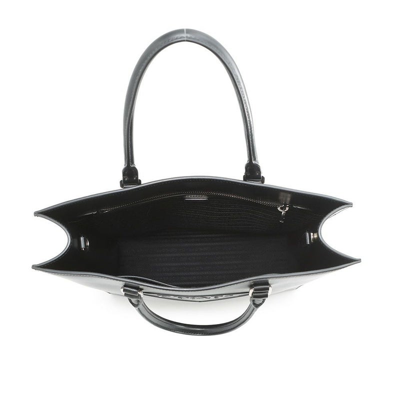 プラダ トートバッグ トライアングル ロゴ 1BA332 PRADA 2way 黒