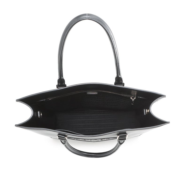 プラダ トートバッグ トライアングル ロゴ 1BA332 PRADA 2way 黒