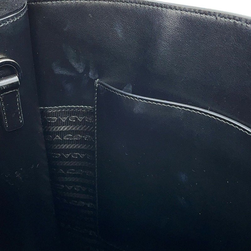 プラダ トートバッグ トライアングル ロゴ 1BA332 PRADA 2way 黒