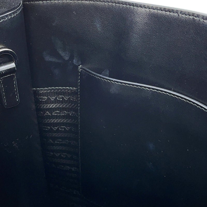 プラダ トートバッグ トライアングル ロゴ 1BA332 PRADA 2way 黒