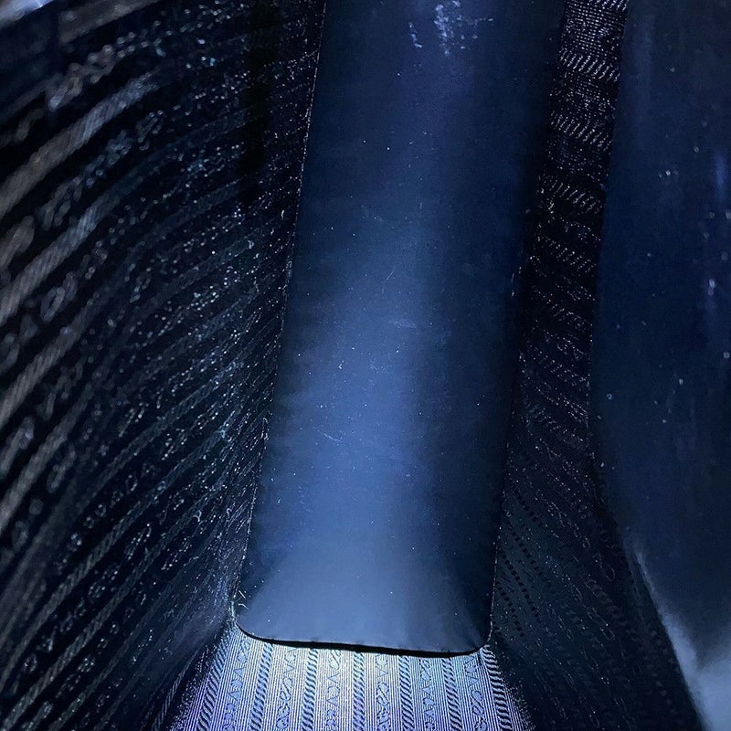 プラダ トートバッグ トライアングル ロゴ 1BA332 PRADA 2way 黒