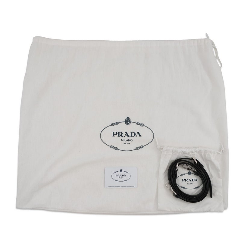 プラダ トートバッグ トライアングル ロゴ 1BA332 PRADA 2way 黒