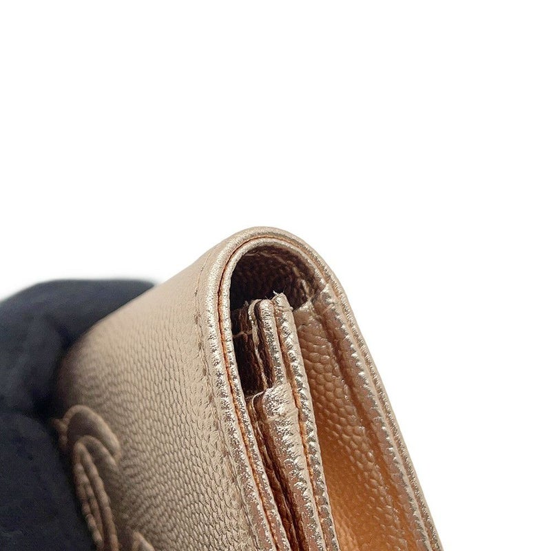 シャネル カードケース ココマーク メタリックグレインドカーフスキン AP4705 CHANEL 名刺入れ 2025/26年 クルーズ コレクション