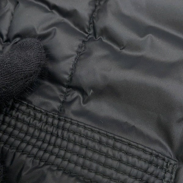 シャネル ダウンジャケット ココボタン ノーカラー キルティング レディースサイズ36 P46944 CHANEL 黒