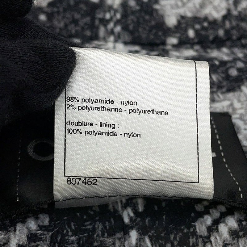 シャネル ダウンジャケット ココボタン ノーカラー キルティング レディースサイズ36 P46944 CHANEL 黒