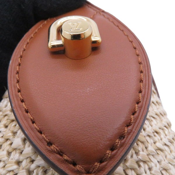 ルイヴィトン ハンドバッグ ラフィア/レザー プティ・バケット M59962 LOUIS VUITTON ヴィトン バッグ 2way ショルダー