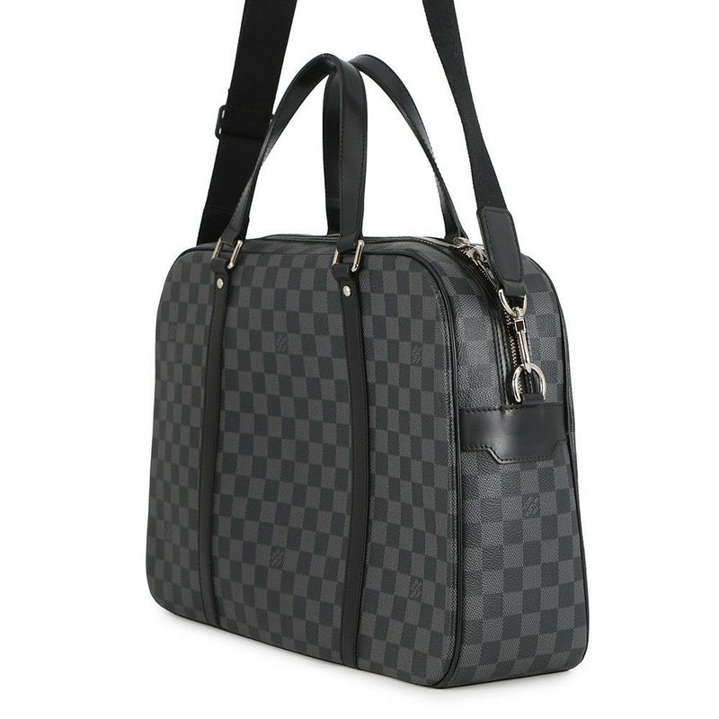 ルイヴィトン ビジネスバッグ ダミエ・グラフィット ヨーン N48118 ヴィトン バッグ 書類バッグ ブリーフケース メンズ 黒 ブラック