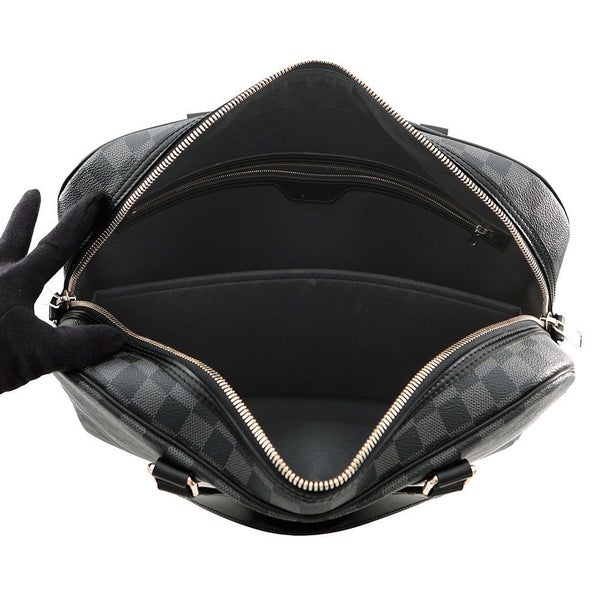 ルイヴィトン ビジネスバッグ ダミエ・グラフィット ヨーン N48118 ヴィトン バッグ 書類バッグ ブリーフケース メンズ 黒 ブラック