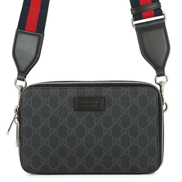 グッチ ショルダーバッグ ミニ GGスプリーム 774161 GUCCI 黒