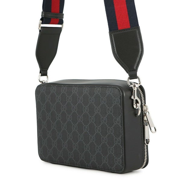 グッチ ショルダーバッグ ミニ GGスプリーム 774161 GUCCI 黒