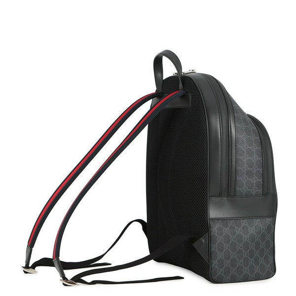 グッチ リュック GGブラック GGスプリーム/レザー 771158 GUCCI バッグ バックパック 黒