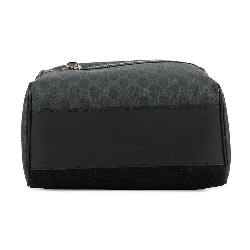 グッチ リュック GGブラック GGスプリーム/レザー 771158 GUCCI バッグ バックパック 黒