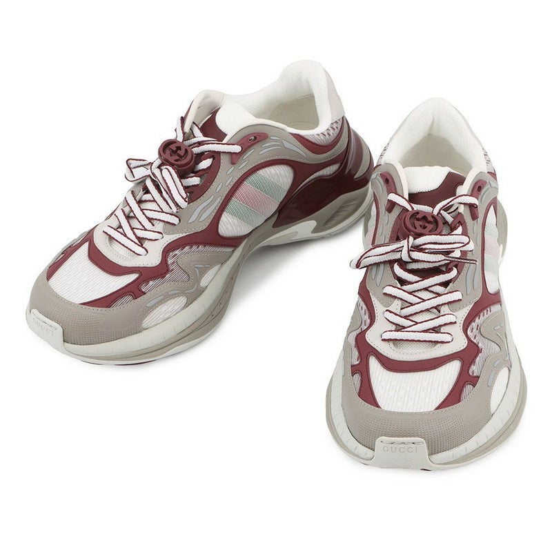 グッチ スニーカー 2.0 メッシュ/レザー インターロッキングG GG メンズサイズ 1/2 814040 GUCCI 靴