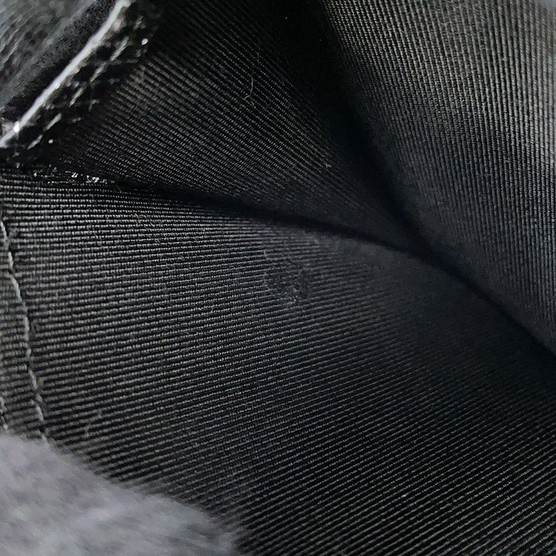 シャネル 長財布 マトラッセ ココマーク チェーンミー キャビアスキン A80002 CHANEL 二つ折り財布 黒