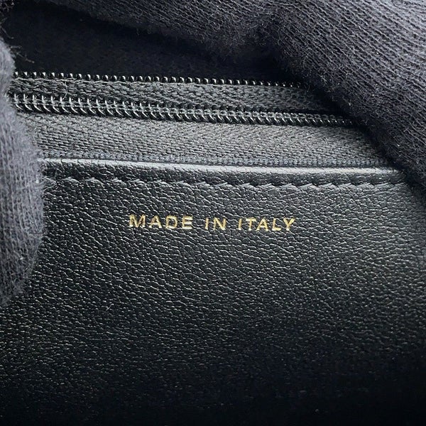 シャネル チェーンウォレット マトラッセ ココマーク ハートチェーン ラムスキン AP3201 CHANEL 黒