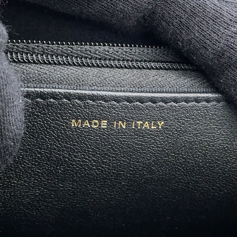 シャネル チェーンウォレット マトラッセ ココマーク ハートチェーン ラムスキン AP3201 CHANEL 黒