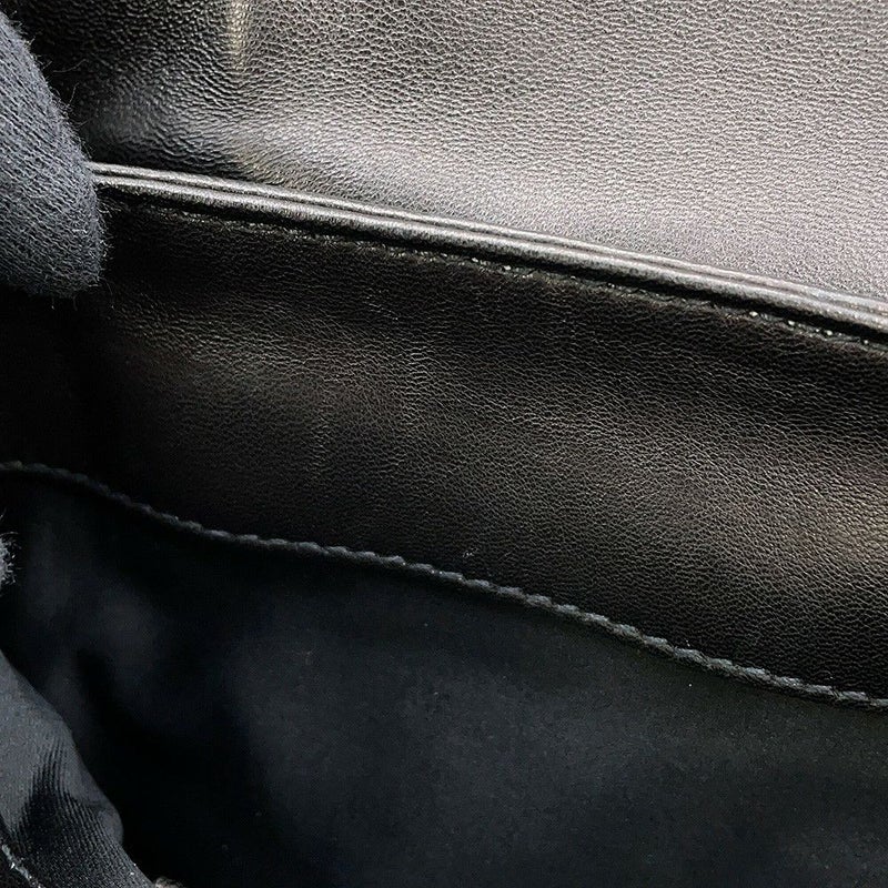 ミュウミュウ ショルダーバッグ マテラッセ クラッチ レザー RP0385 MIUMIU 2wayクラッチバッグ 黒