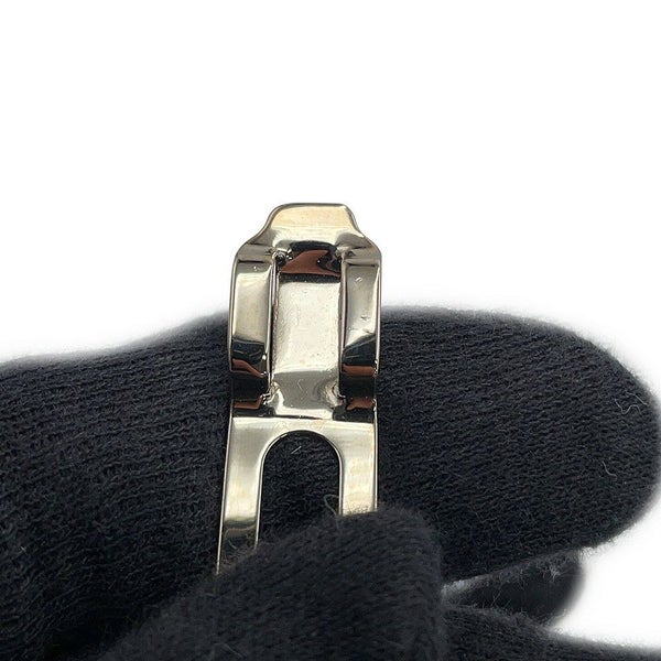 シャネル バレッタ ココマーク リボン コットン 24A CAHNEL ヘアアクセサリー 黒