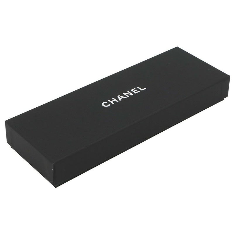 シャネル バレッタ ココマーク リボン コットン 24A CAHNEL ヘアアクセサリー 黒