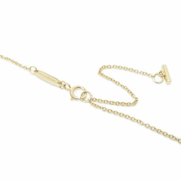 ティファニー ネックレス Tスマイル ペンダント ミニ ダイヤモンド 計0.03ct K18YGイエローゴールド 62617683 Tiffany&Co.