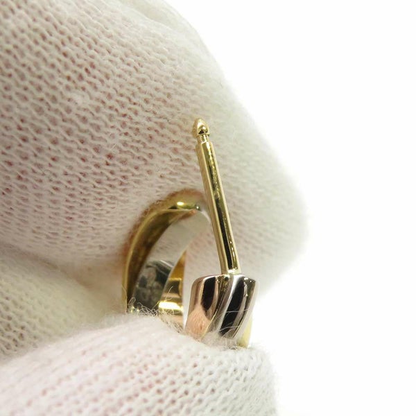 カルティエ ピアス トリニティ イヤリング K18YG/K18WG/K18PG B8017100 Cartier フープピアス ジュエリー