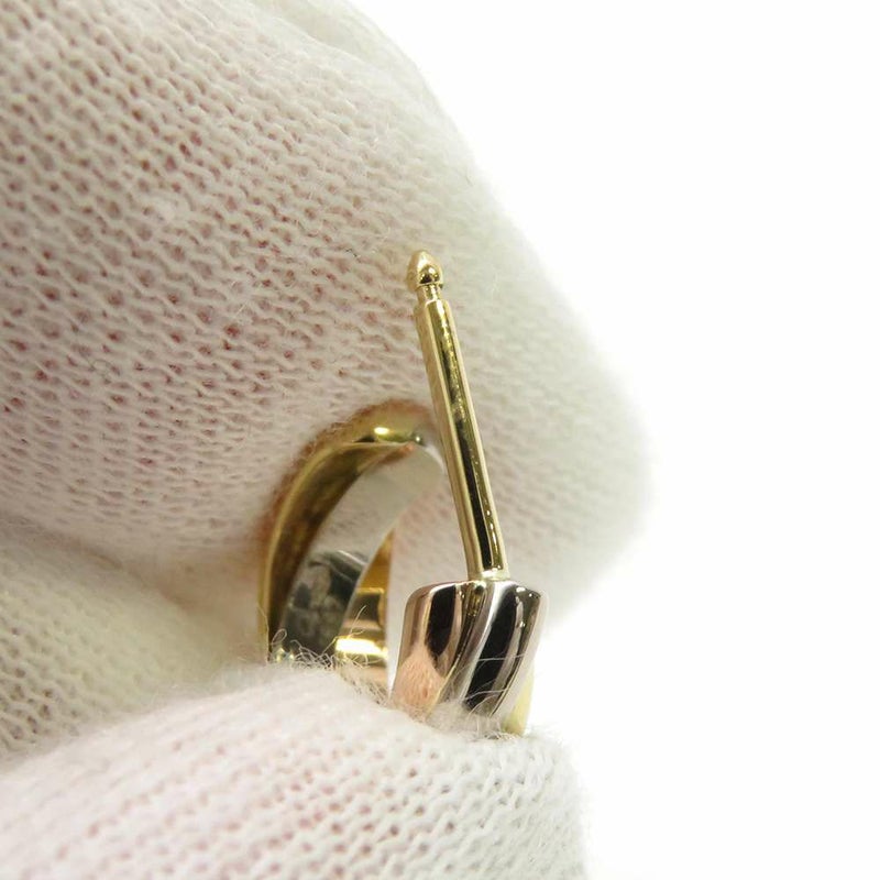 カルティエ ピアス トリニティ イヤリング K18YG/K18WG/K18PG B8017100 Cartier フープピアス ジュエリー
