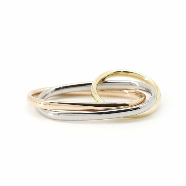 カルティエ リング トリニティ FOR CHITOSE ABE of sacai K18YG/K18WG/K18PG サイズ56/57/58 B4238000 Cartier 指輪
