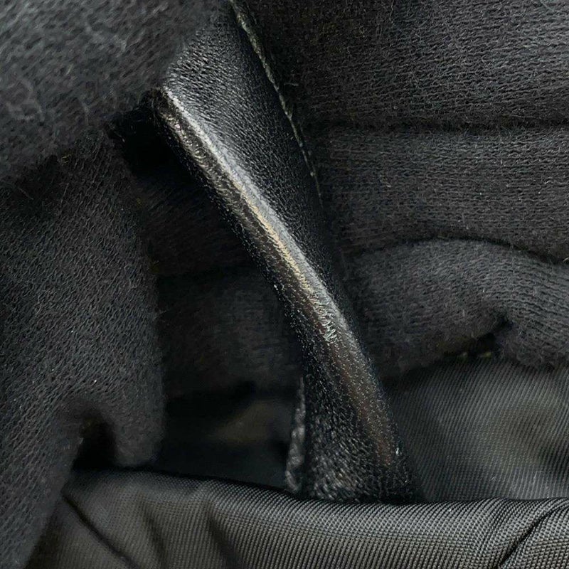 プラダ ハンドバッグ ミニ パデッド ナイロン/レザー 1BG373 PRADA 2wayショルダーバッグ 黒