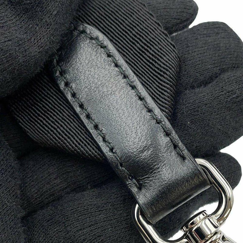 プラダ ハンドバッグ ミニ パデッド ナイロン/レザー 1BG373 PRADA 2wayショルダーバッグ 黒