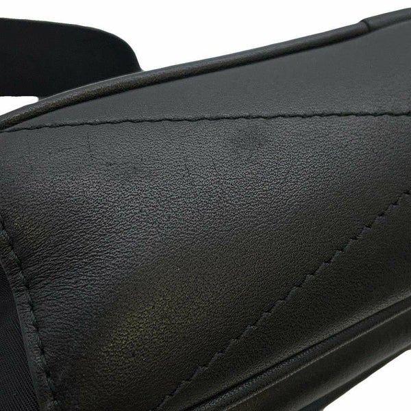 バーバリー ショルダーバッグ ロゴ ナイロン 8049094 BURBERRY バッグ 斜め掛け 黒