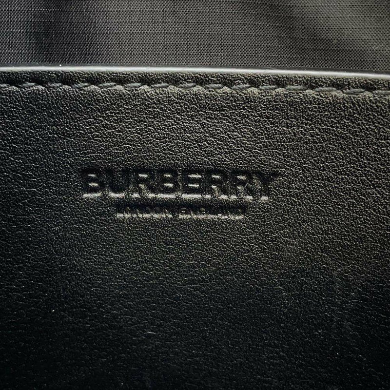 バーバリー ショルダーバッグ ロゴ ナイロン 8049094 BURBERRY バッグ 斜め掛け 黒