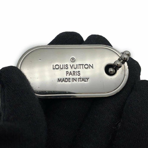 ルイヴィトン キーホルダー モノグラム・エクリプス ポルトクレ タブ M63618 LOUIS VUITTON メンズ 黒