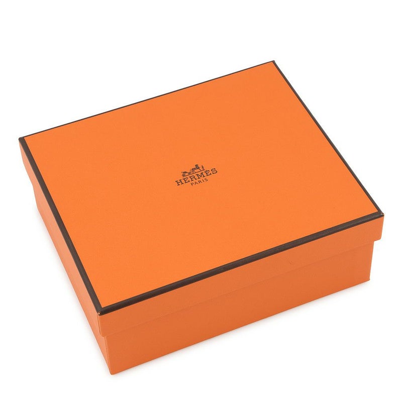 エルメス シュシュ クラウディア ローズサクラ/シルバー金具 ラムスキン/シルク HERMES ヘアアクセサリー