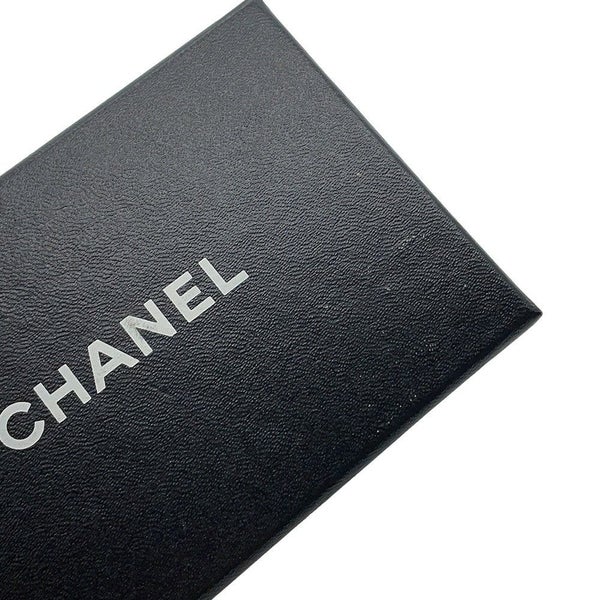 シャネル カードケース マトラッセ カメリア レザー CHANEL 銀座限定 黒