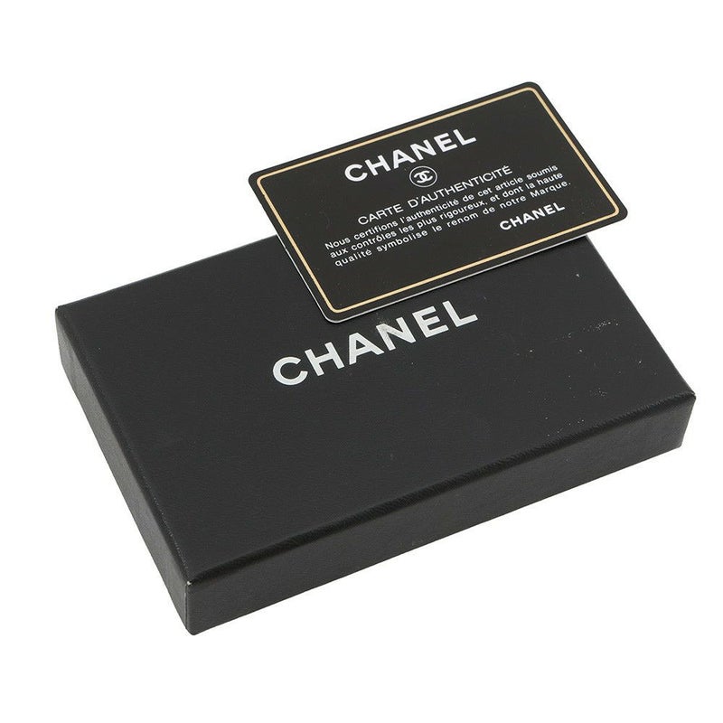 シャネル カードケース マトラッセ カメリア レザー CHANEL 銀座限定 黒