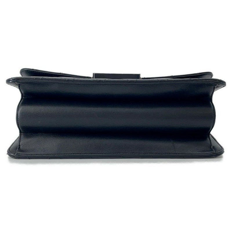 シャネル チェーンショルダーバッグ ココマーク ビューティーロック マトラッセ レザー A93223 CHANEL 黒