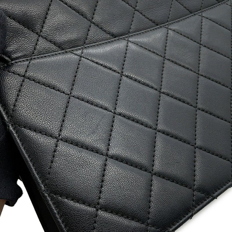 シャネル チェーンショルダーバッグ ココマーク ビューティーロック マトラッセ レザー A93223 CHANEL 黒