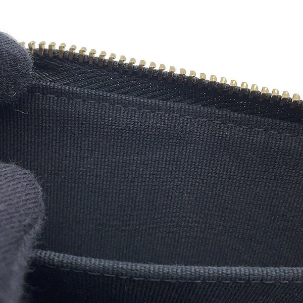 シャネル コインケース ココマーク ラインストーン マトラッセ ジップコインパース ラムスキン AP3977 財布 黒