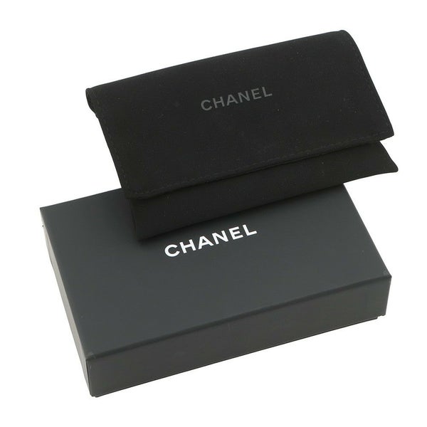 シャネル コインケース ココマーク ラインストーン マトラッセ ジップコインパース ラムスキン AP3977 財布 黒