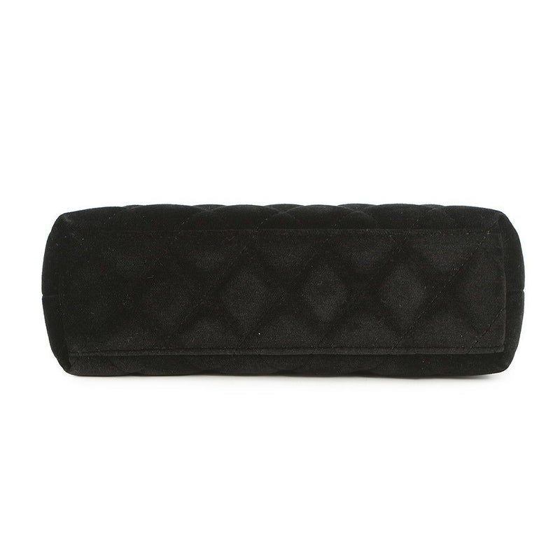 シャネル ハンドバッグ ミニ マトラッセ ココマーク ベロア/レザー AS4416 CHANEL 2wayショルダーバッグ 黒