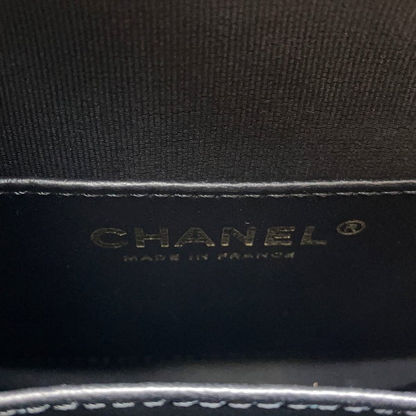 シャネル チェーンショルダーバッグ マトラッセ ハートシェイプ ラムスキン AS3191 CHANEL バッグ 黒
