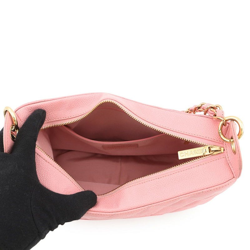 シャネル チェーンショルダーバッグ マトラッセ ココマーク キャビアスキン A20993 CHANEL ワンショルダー