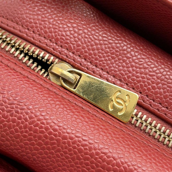 シャネル チェーントートバッグ ココマーク マトラッセ キャビアスキン A15688 CHANEL ショルダーバッグ