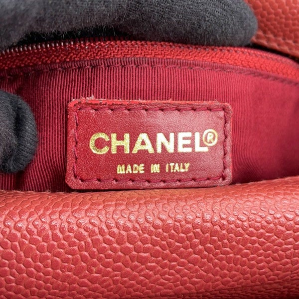 シャネル チェーントートバッグ ココマーク マトラッセ キャビアスキン A15688 CHANEL ショルダーバッグ