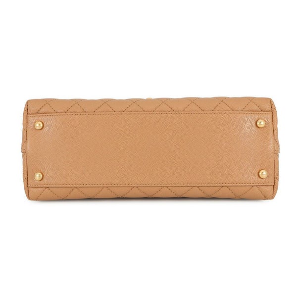 シャネル ハンドバッグ マトラッセ ココマーク ココハンドル キャビアスキン A92991 CHANEL 2wayショルダー