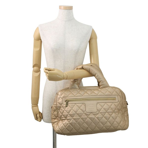 シャネル ハンドバッグ コココクーン マトラッセ ココマーク ラムスキン CHANEL バッグ ミニボストンバッグ