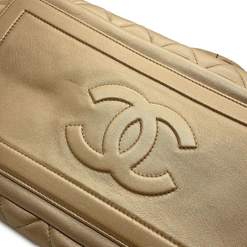 シャネル ハンドバッグ コココクーン マトラッセ ココマーク ラムスキン CHANEL バッグ ミニボストンバッグ