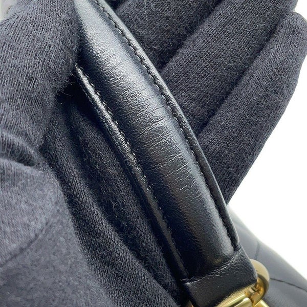 シャネル ハンドバッグ ココマーク マトラッセ トップハンドル ミニ フラップ ラムスキン AS4654 CHANEL 2wayショルダー 黒